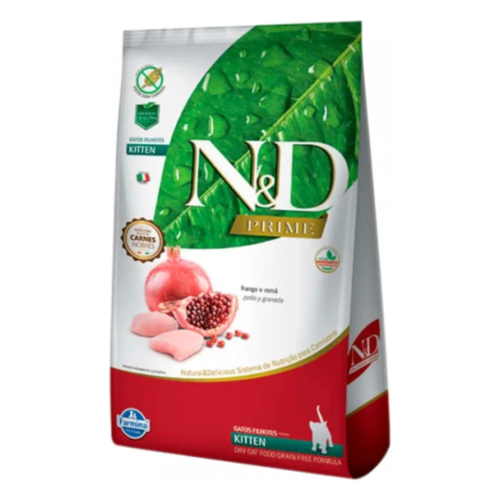 N&D Prime Feline Frango e Romã Filhotes
