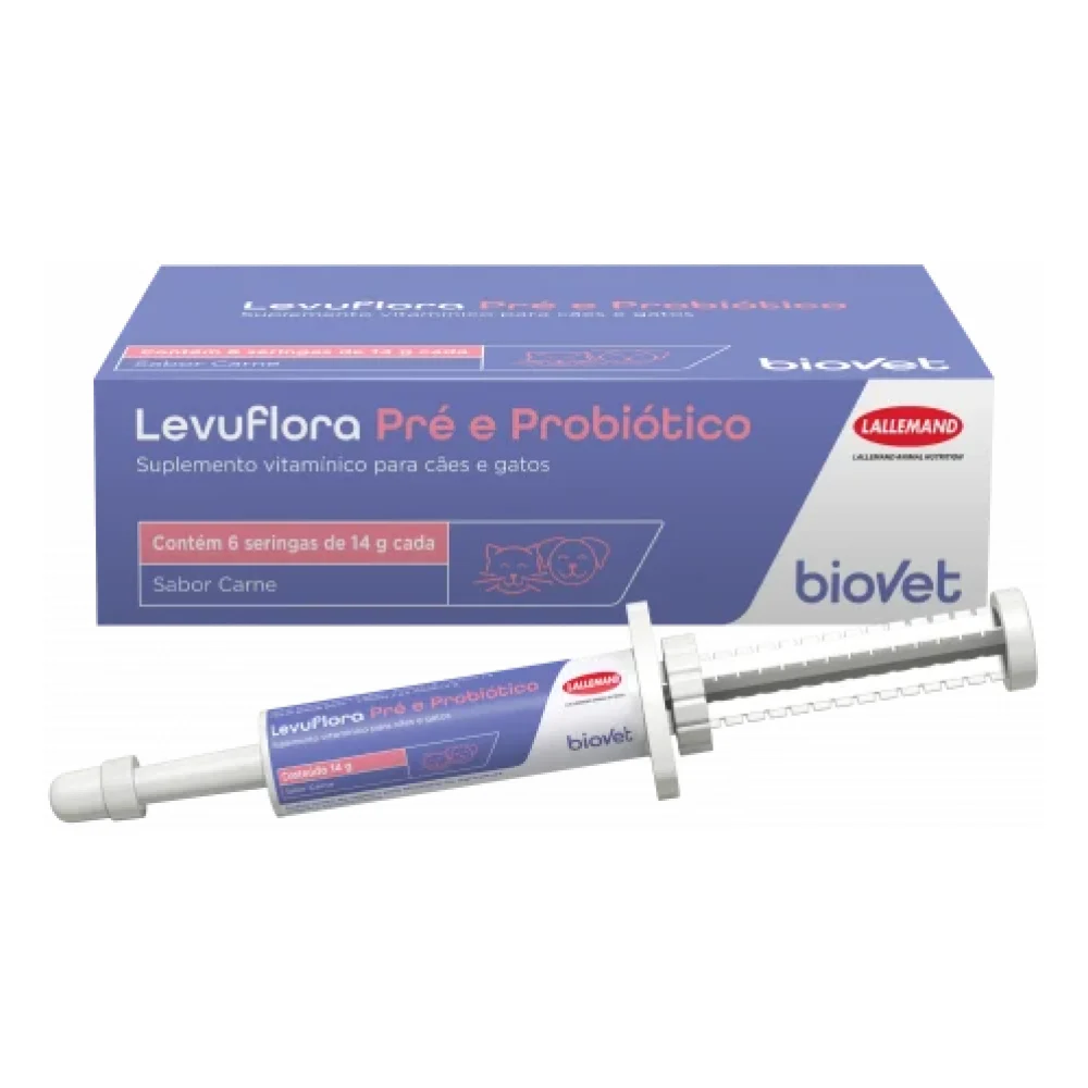 Levuflora Pré e Probiótico
