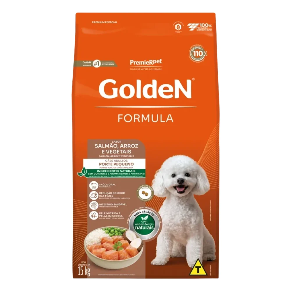 Golden Formula Adultos Salmão & Arroz Mini Bits