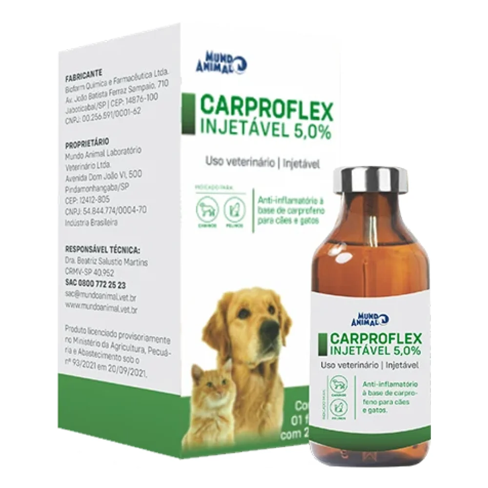 Carproflex Injetável 5,0%