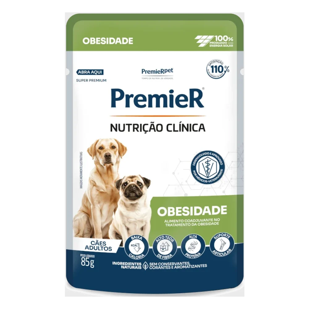 PremieR® Nutrição Clínica Cães Obesidade
