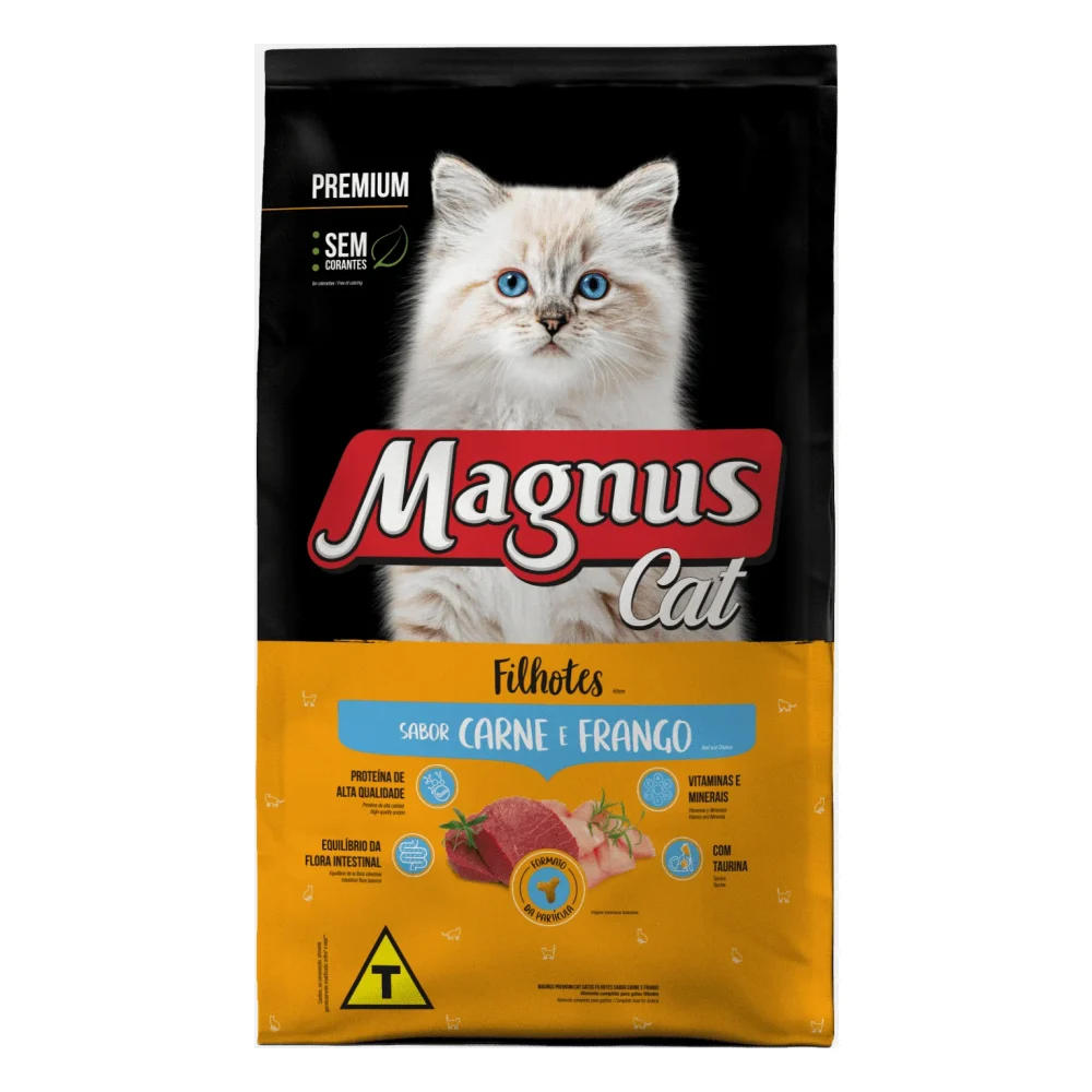 Magnus Cat Premium Gatos Filhotes Mix
