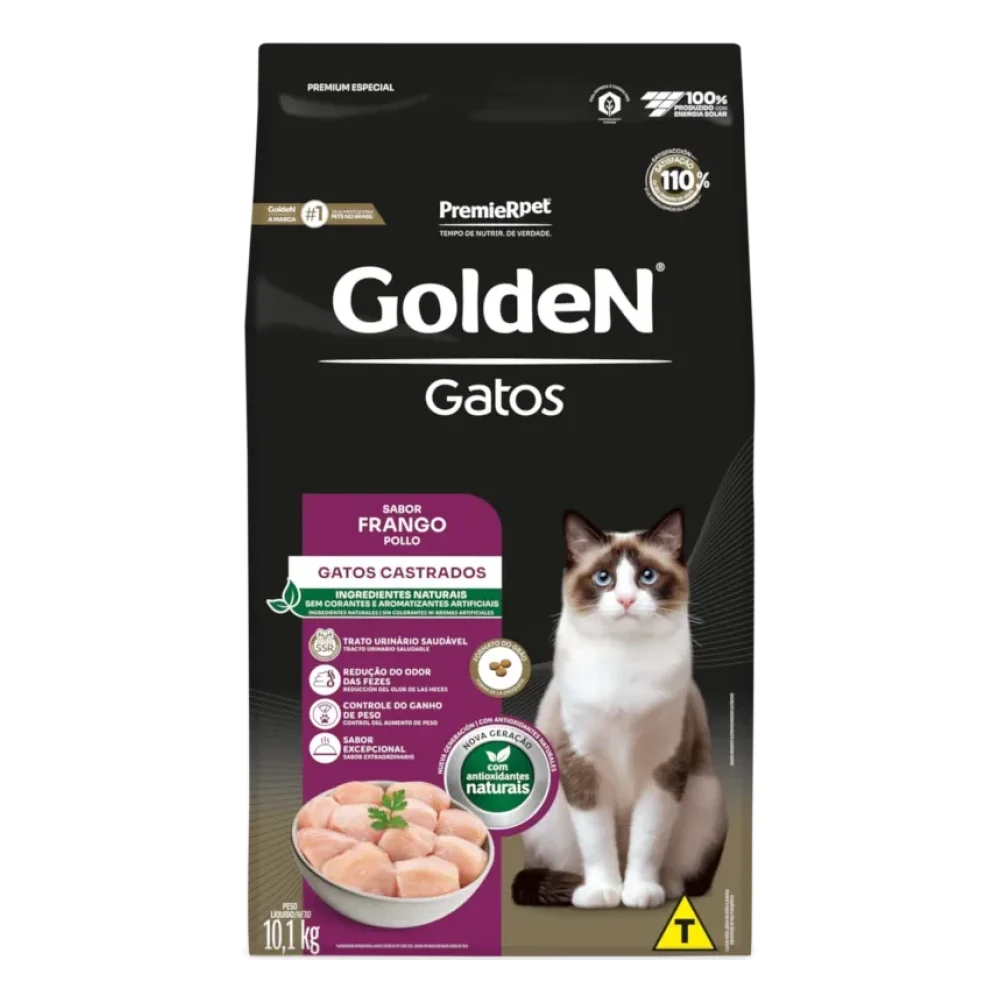 Golden Gatos Castrados Frango
