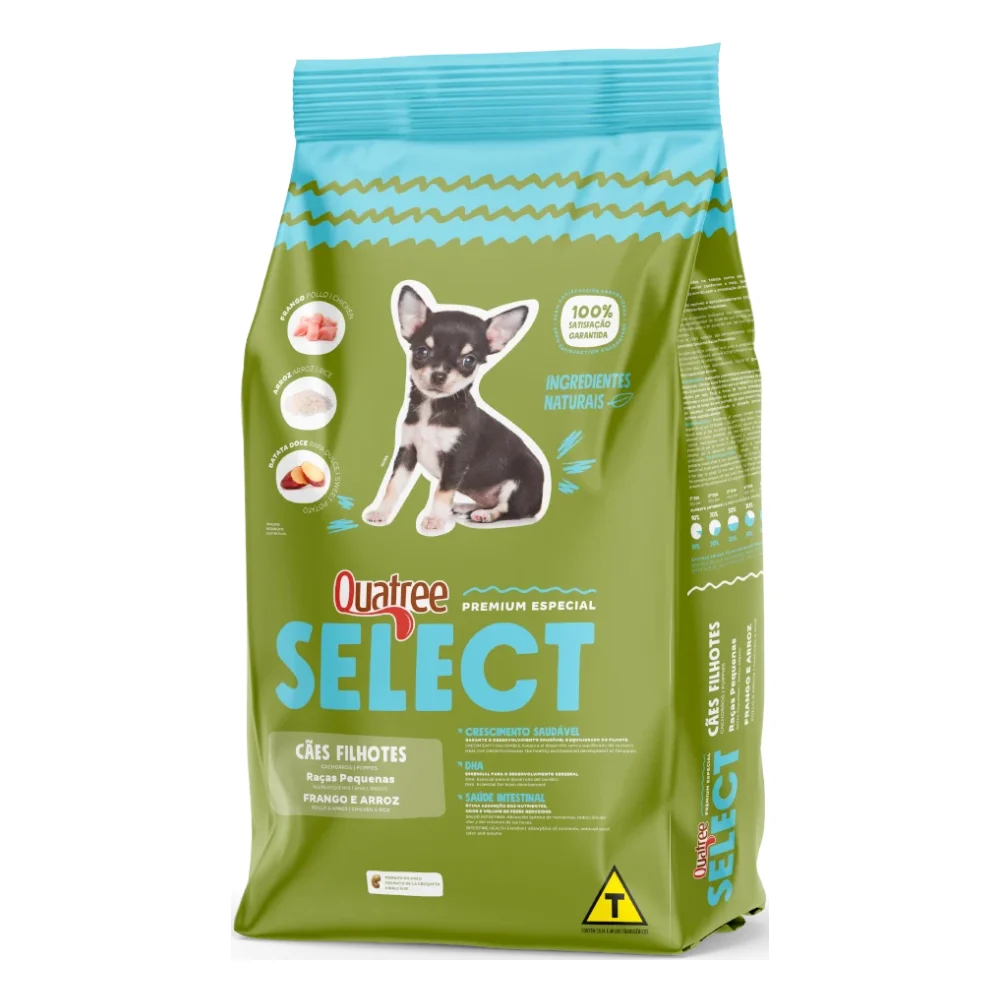 Quatree Select Filhotes Raças Pequenas
