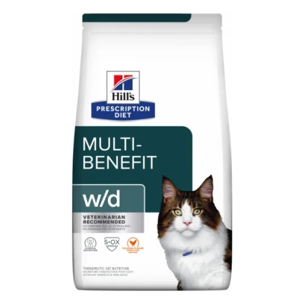 Hill's w/d Multi-Benefit Feline seca