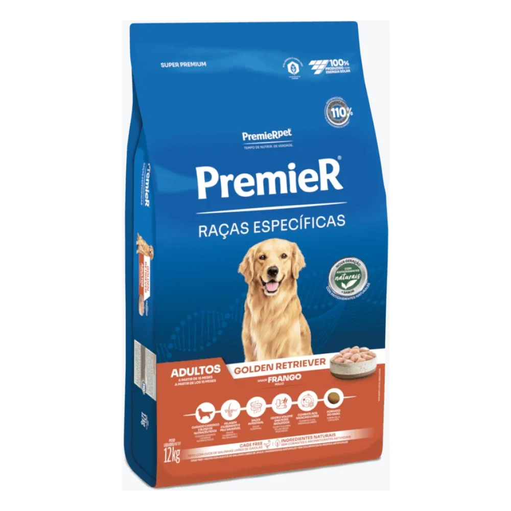 PremieR Raças Específicas Golden Retriever Adultos