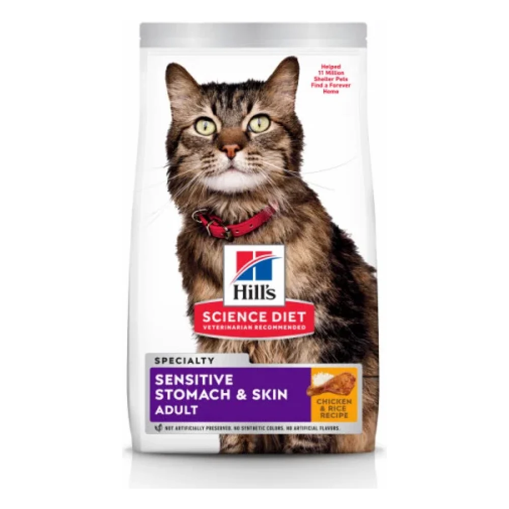 Hill’s Science Diet Specialty Feline Adult Sensitive Stomach & Skin - Dry