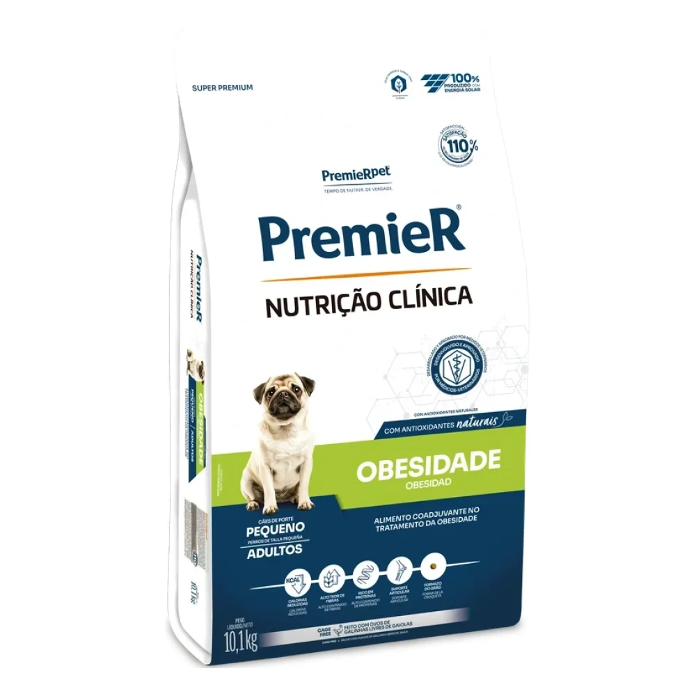 PremieR® Nutrição Clínica Cães Adultos Porte Pequeno Obesidade