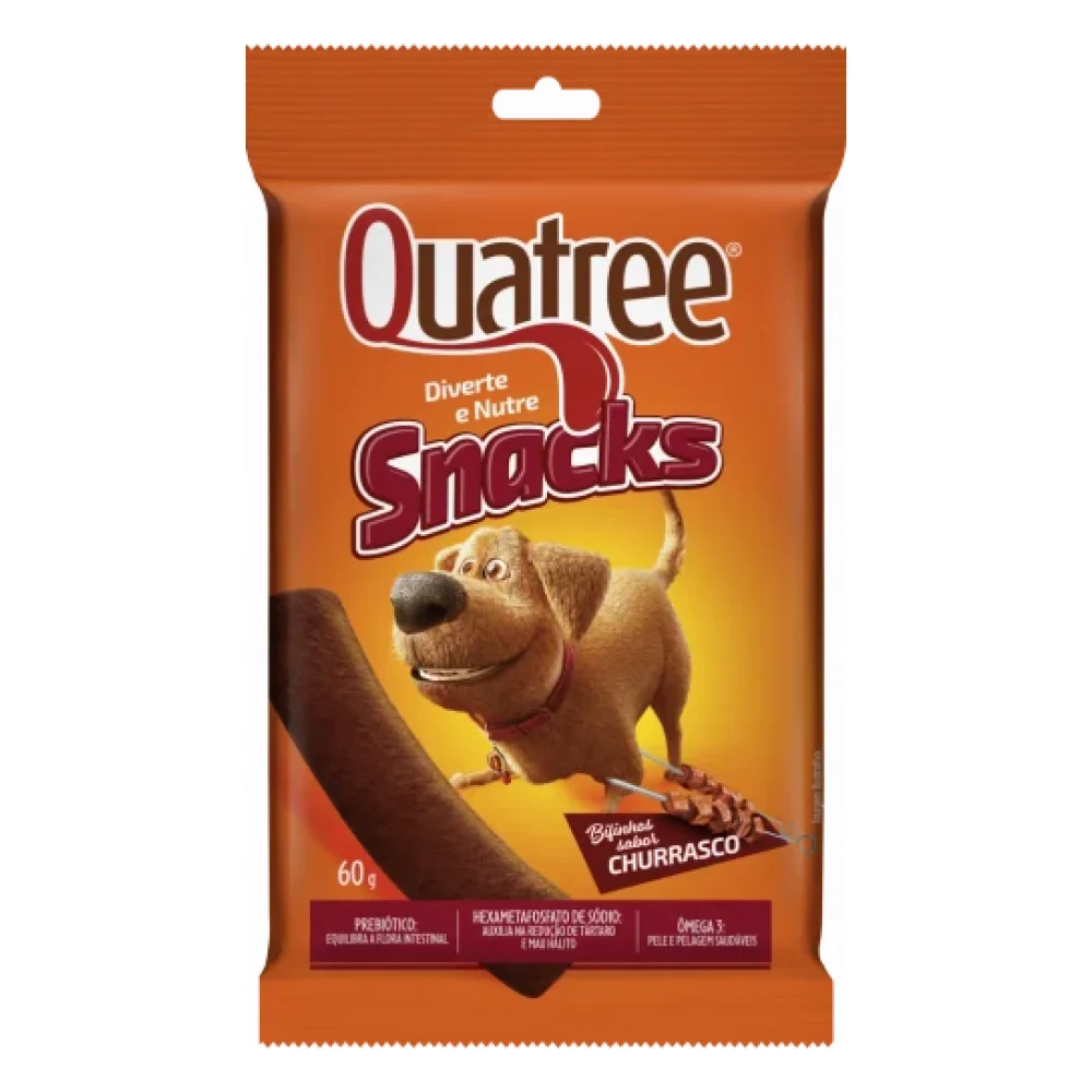Quatree Snacks - Sabor Churrasco