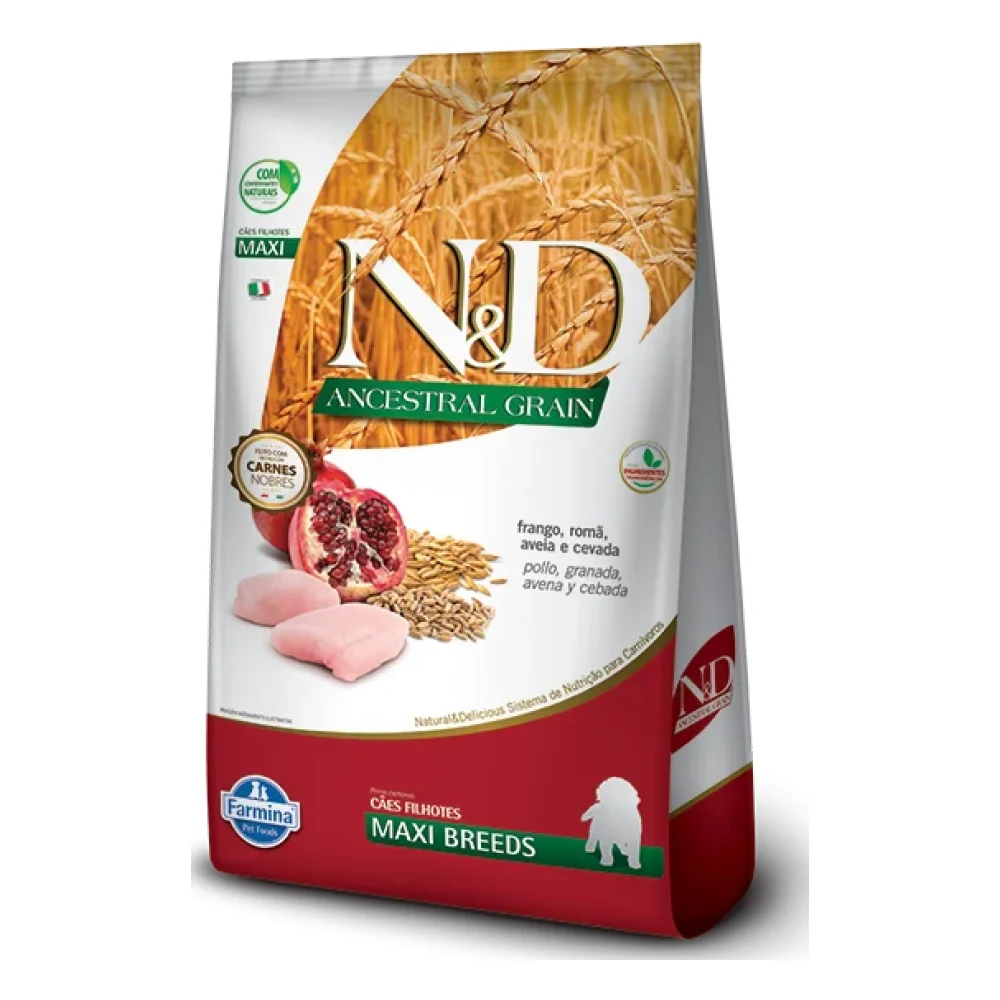 N&D Ancestral Canine Frango Puppy Maxi