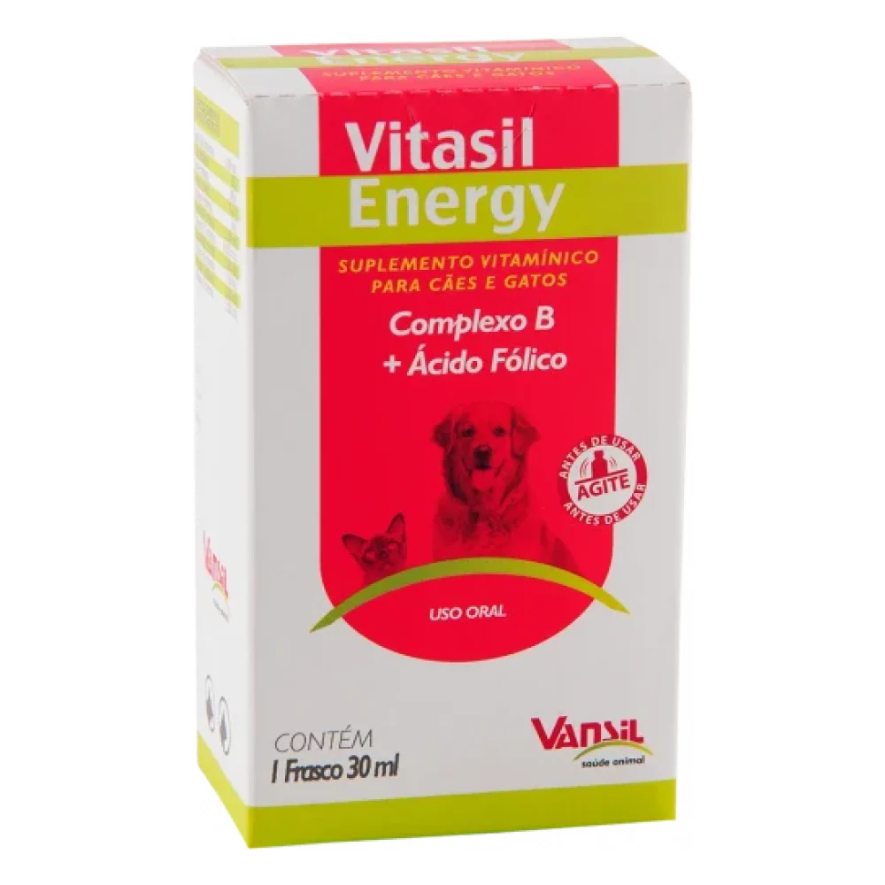 Vitasil Energy Cães e Gatos