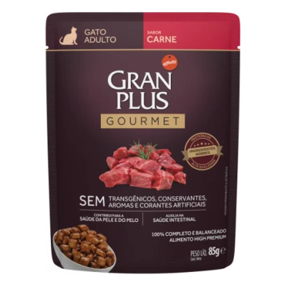 GranPlus Sachê Gourmet Gato Adulto Carne