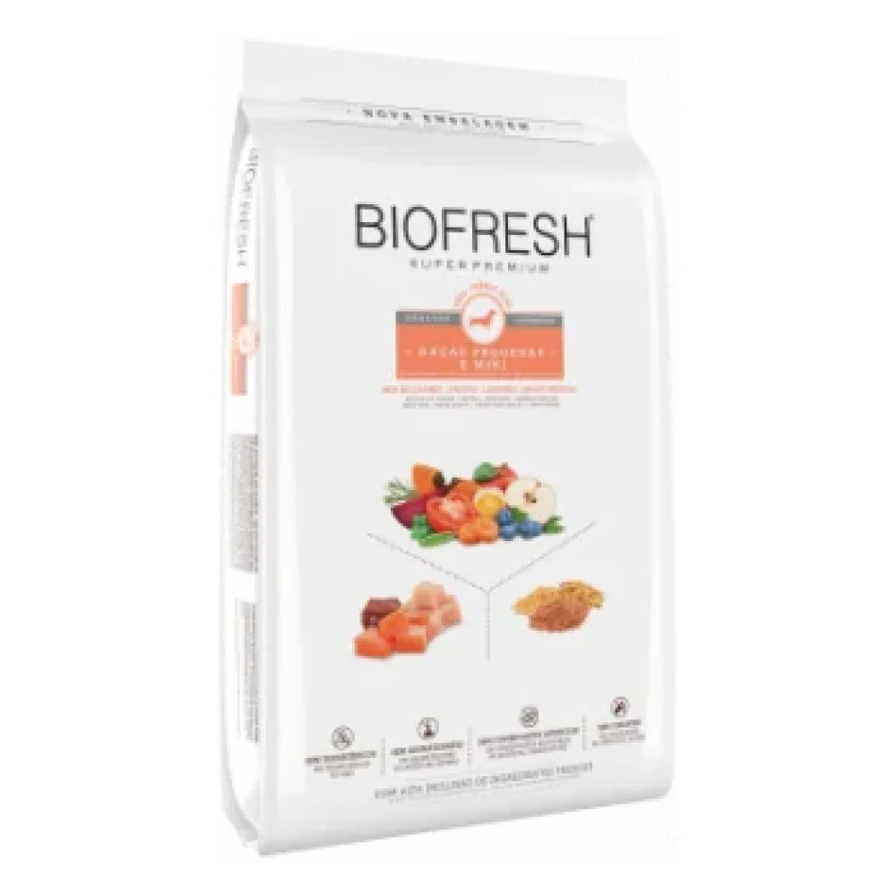Biofresh Cão Adulto Castrado Pequena e Mini Sabor Mix de Carnes