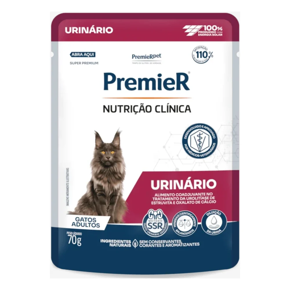 PremieR® Nutrição Clínica Gatos Urinário