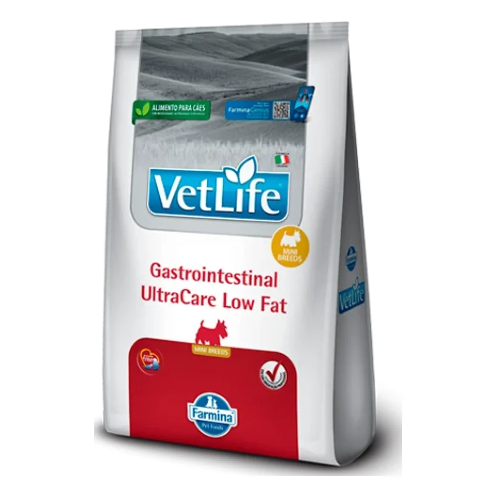 Vet Life Natural Canine Gastrointestinal UltraCare Low Fat Mini Breeds