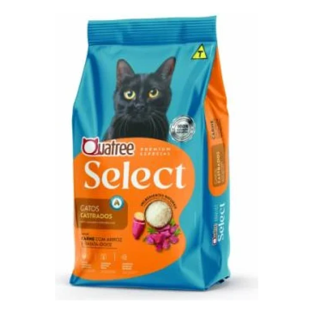 Quatree Select Gatos Castrados Carne