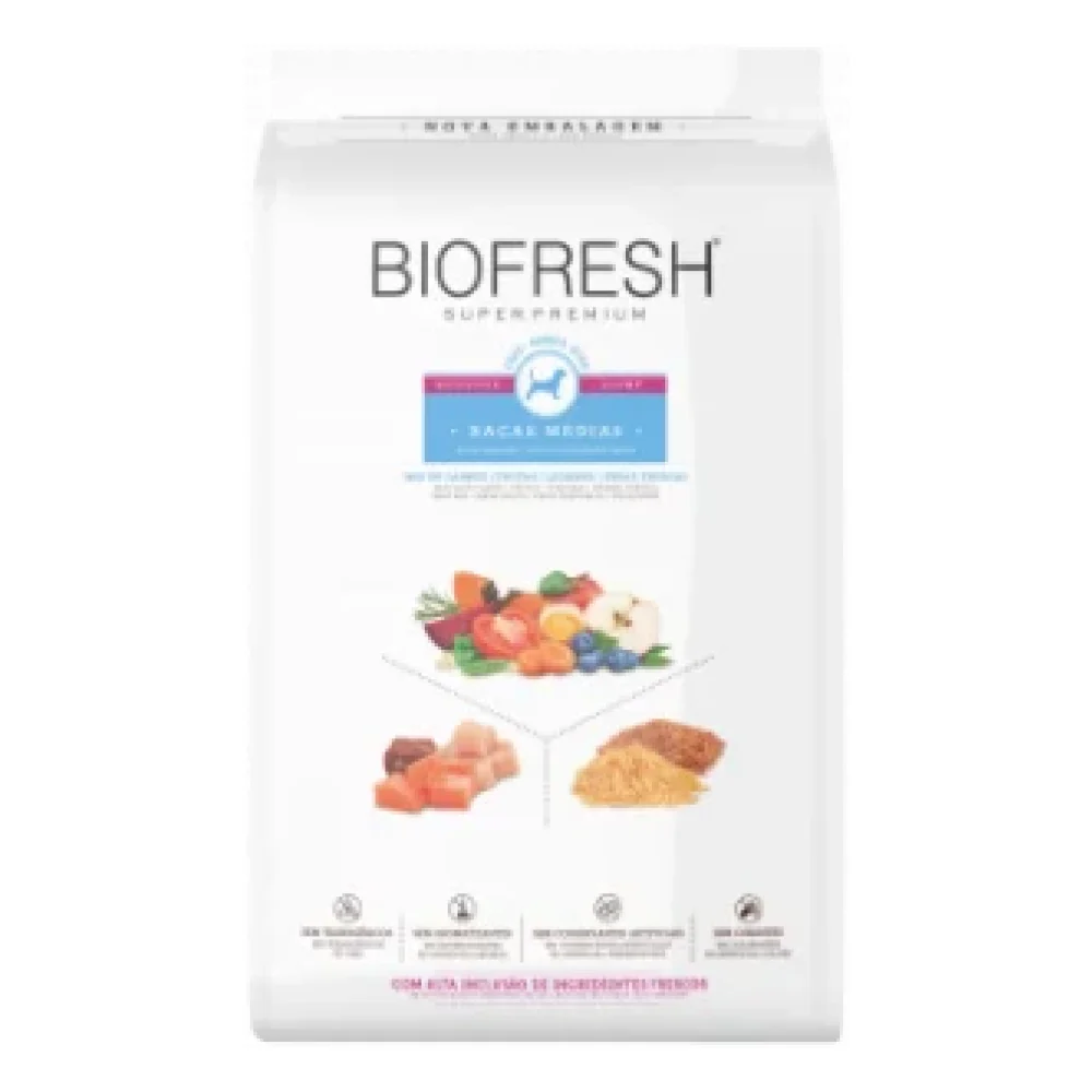 Biofresh Cão Adulto Light Média Sabor Mix de Carnes