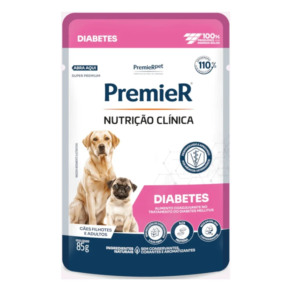 PremieR® Nutrição Clínica Cães Diabetes