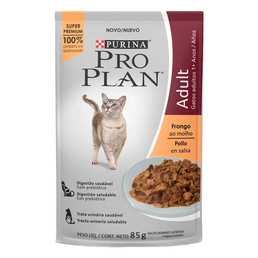 Purina® Pro Plan® Adultos Carne ao Molho