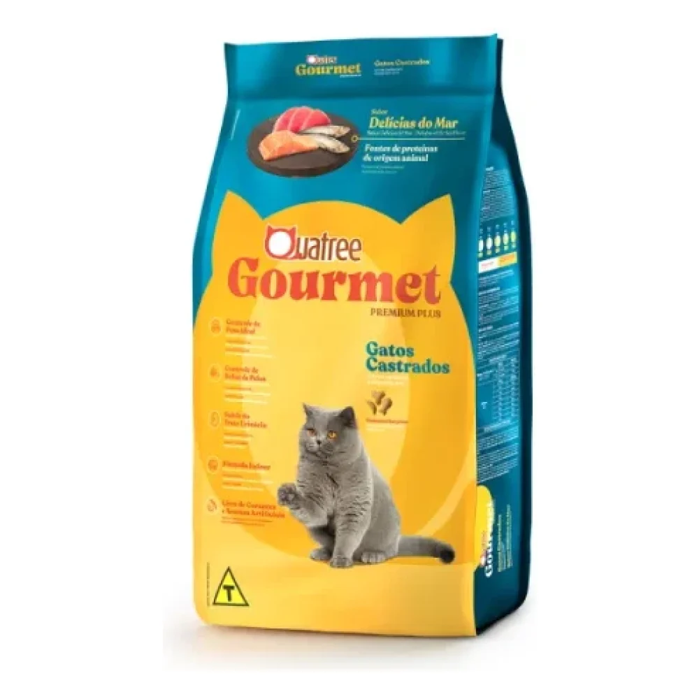 Quatree Gourmet Gatos Castrados - Delícias do Mar