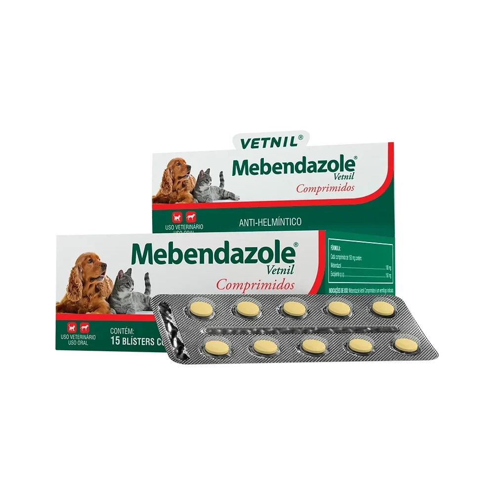 Mebendazole® Vetnil Comprimidos