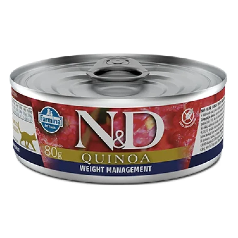 N&D Wet Feline Quinoa Wight Management