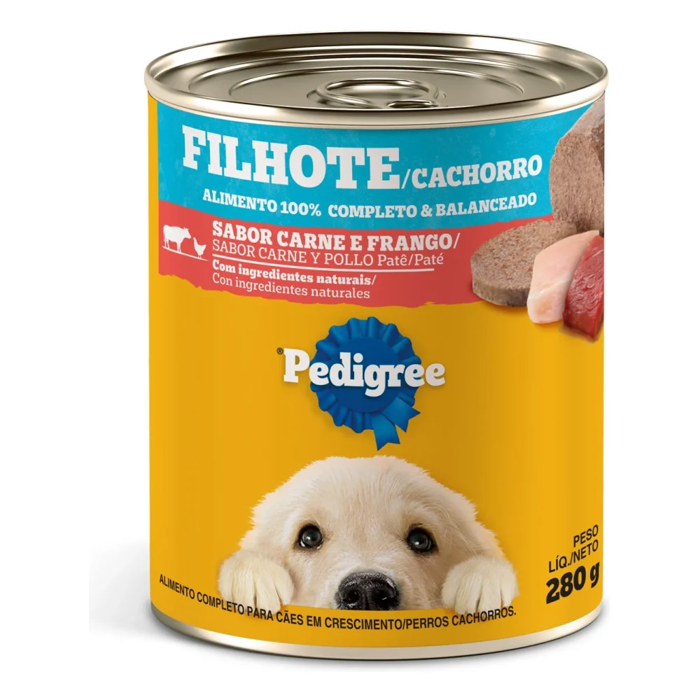 Pedigree® Lata - Patê Sabor Carne e Frango