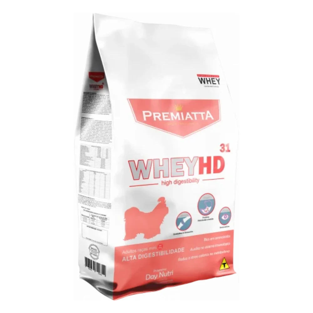 Premiatta Whey HD Adultos Raças Mini