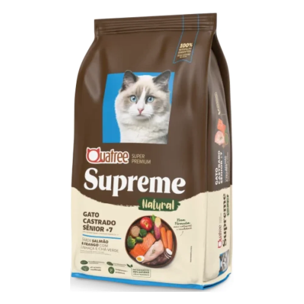 Quatree Supreme Gato Castrado Sênior +7