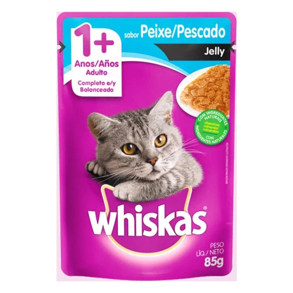 Whiskas® Jelly Adulto Sabor Peixe