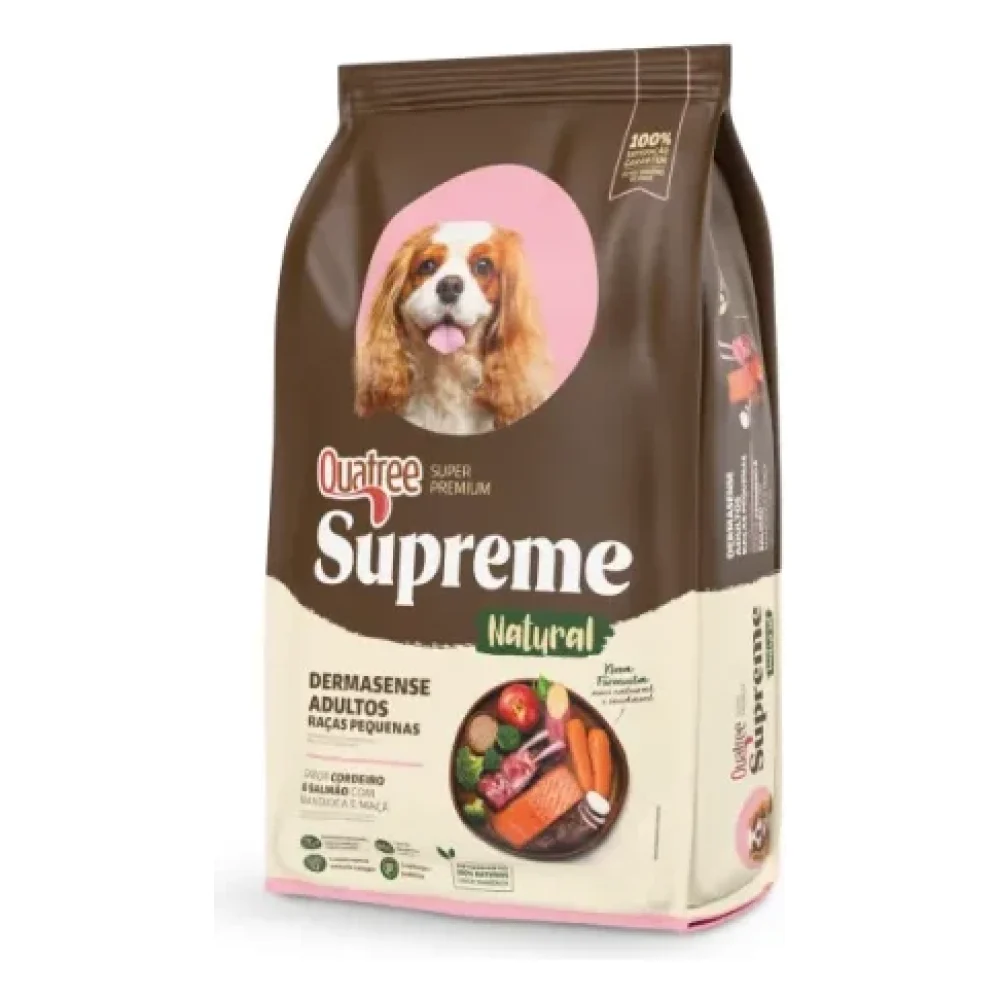 Quatree Supreme Dermasense Adultos Raças Pequenas