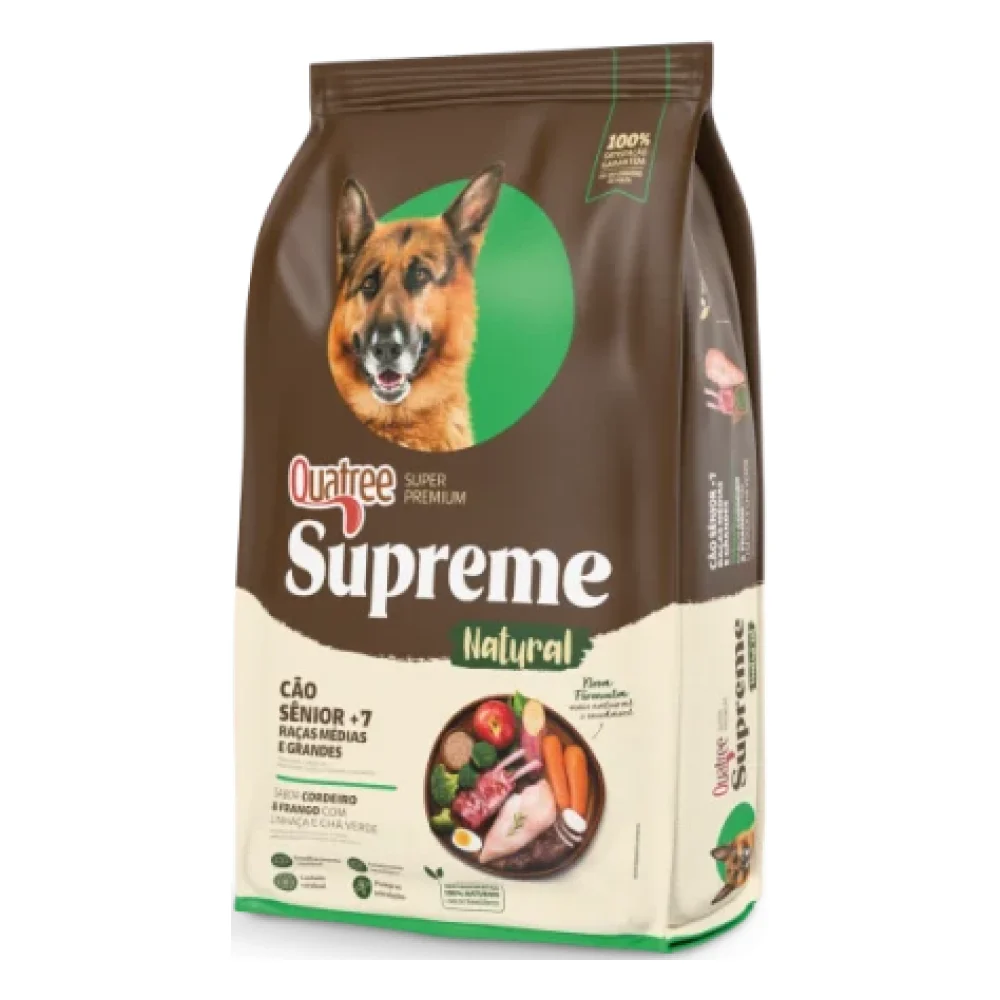 Quatree Supreme Sênior +7 Raças Médias e Grandes