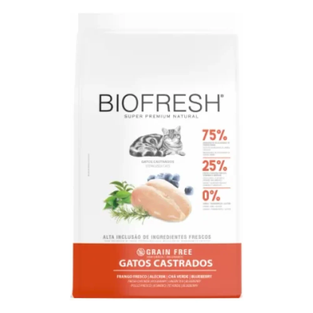 Biofresh Gato Grain Free Castrado Sabor Frango