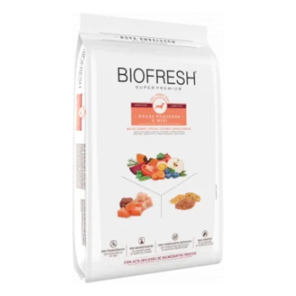 Biofresh Cão Sênior Pequena e Mini Sabor Mix de Carnes